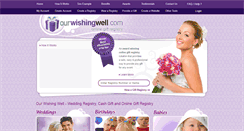 Desktop Screenshot of marianneanddan.ourwishingwell.com