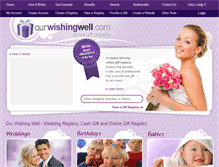 Tablet Screenshot of marianneanddan.ourwishingwell.com